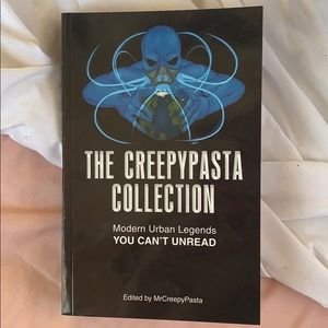 Creepy pasta book, in good condition, rarely used